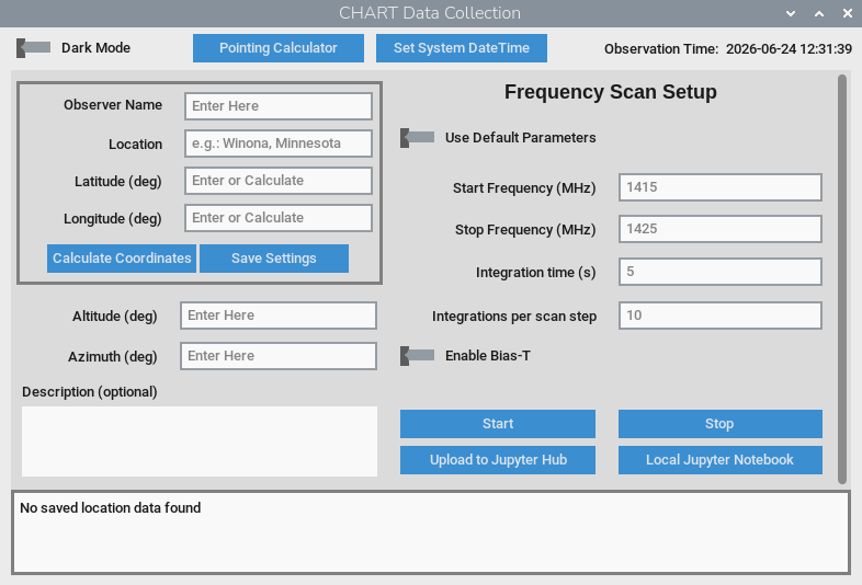 CHART GUI